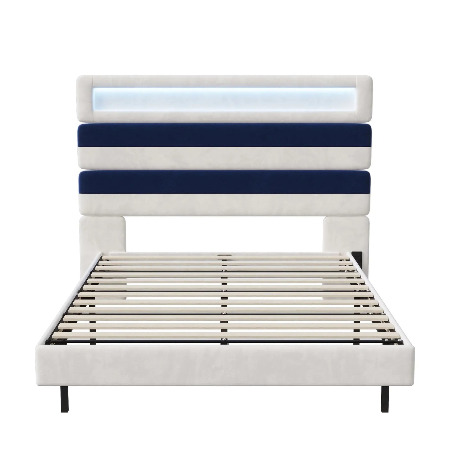 Lit 140x190cm design Contemporain – Néolys