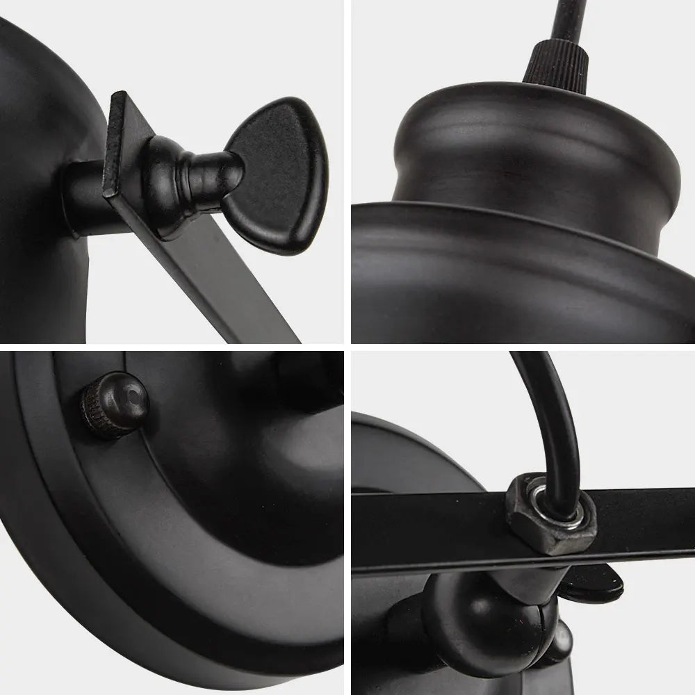 Lampe de chevet Murale Industrielle Vintage