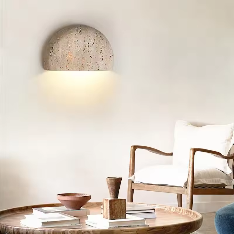 Applique Murale Wabi-Sabi Effet Pierre – Minéil