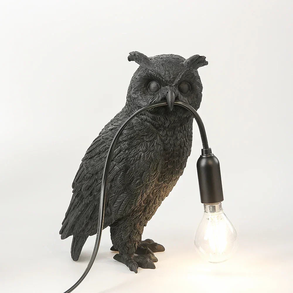 Lampe de chevet design Hibou