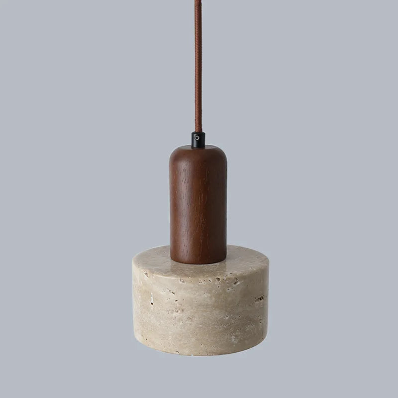 Lampe de Chevet Suspendue en Pierre Moderne