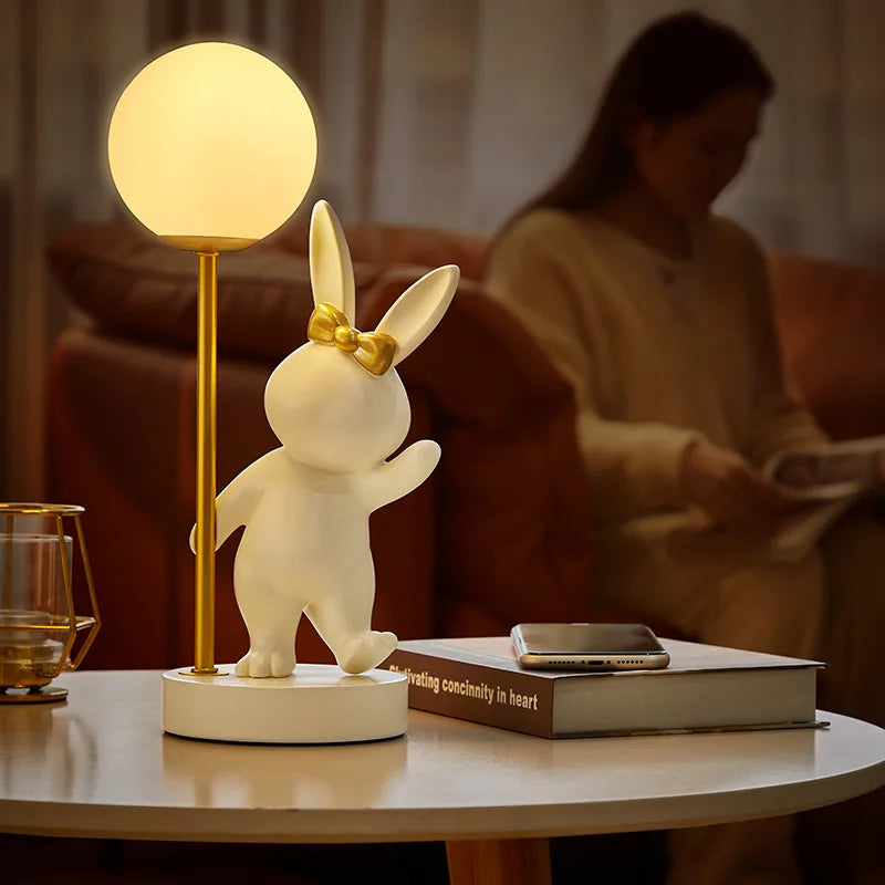 Lampe de chevet design Lapin décorative