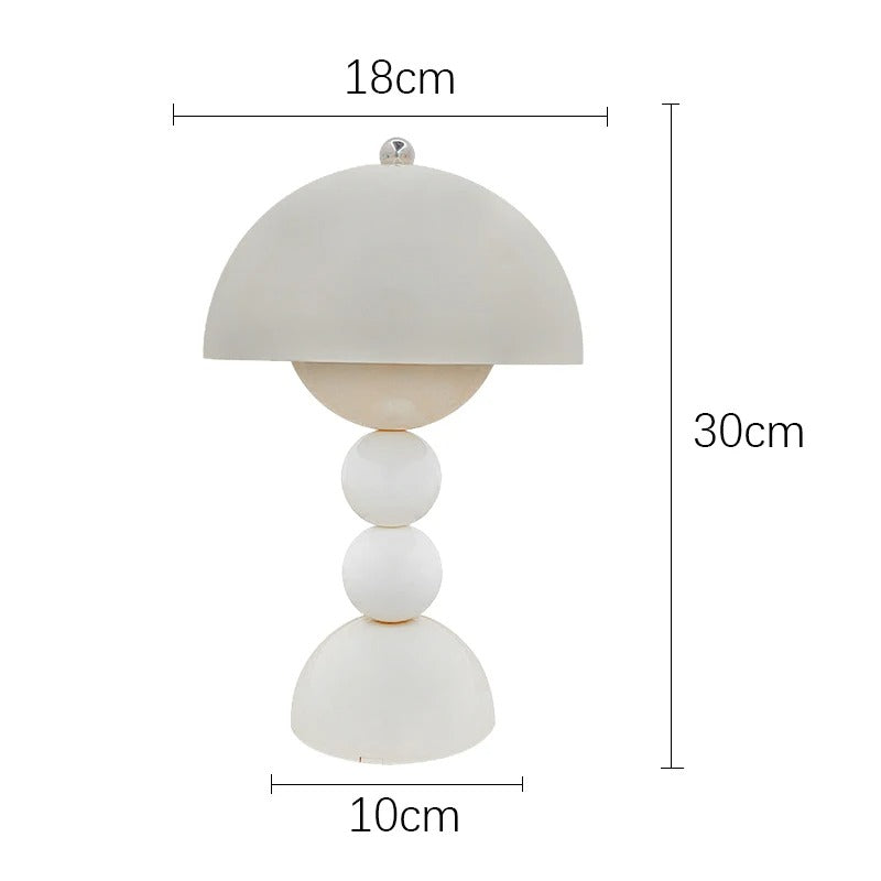 Lampe de chevet design nordique colorée