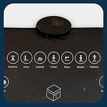 Tapis de prière avec 25 Touches tactiles et Haut-Parleur