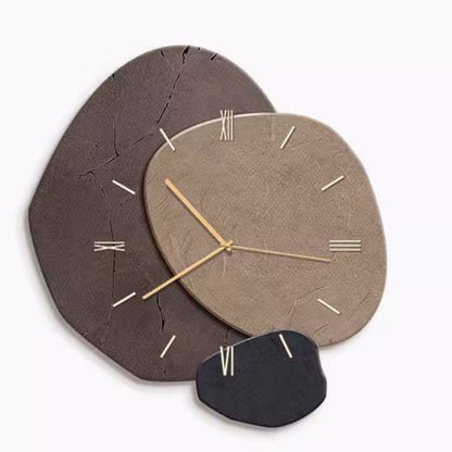 Sculptural Gold Wall Clock – Modern Statement Decor