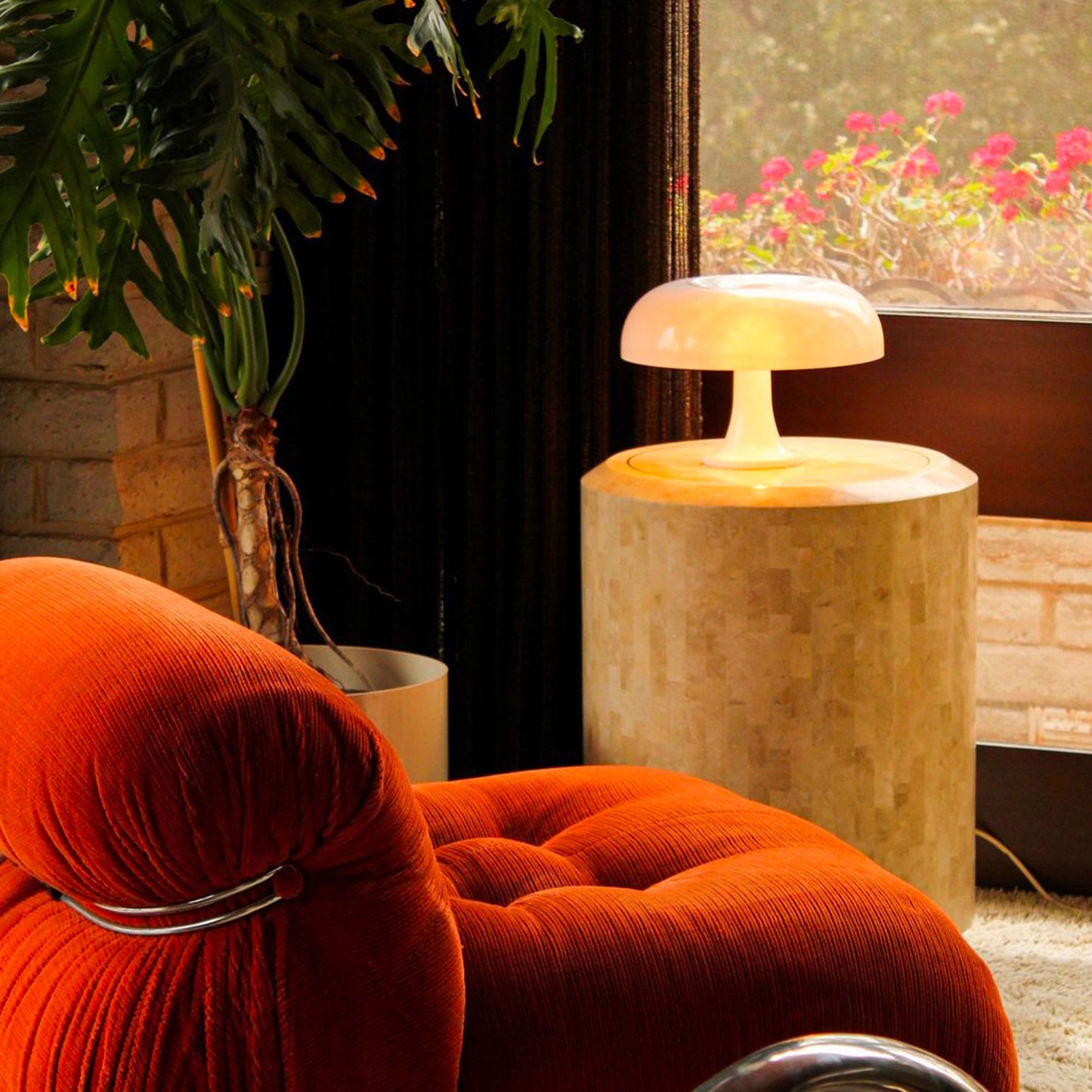 Lampe de Table Champignon Rétro - Soléa