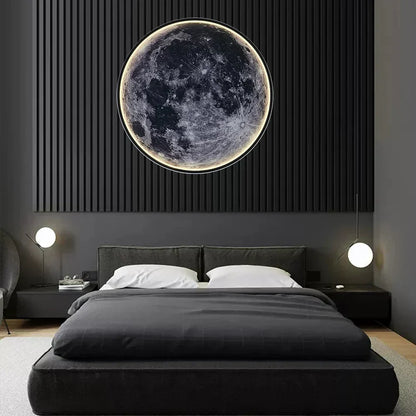 Lampe de Chevet Murale Lune LED
