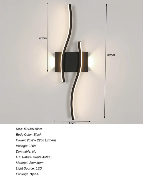 Applique Murale LED Design