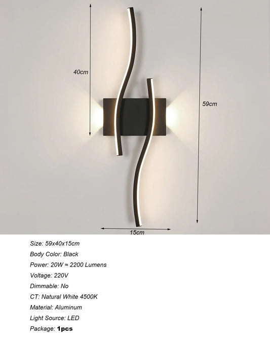 Applique Murale LED Design