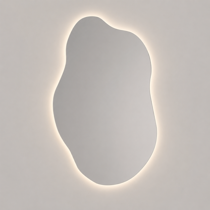 Miroir LED organique anti-buée – Nuréa