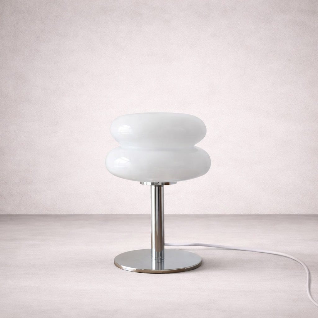 Lampe de Table Orange Laquée - Solune
