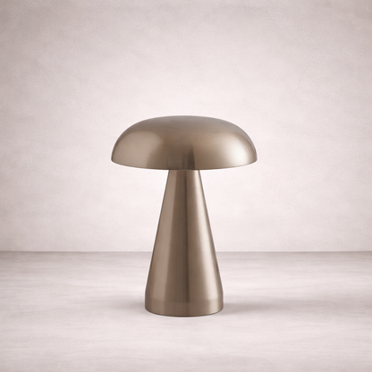Lampe de Table Champignon Design en Métal - Fuméa