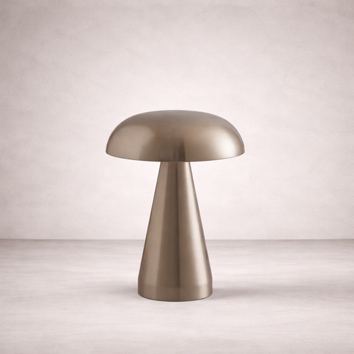 Lampe de Table Champignon Design en Métal - Fuméa