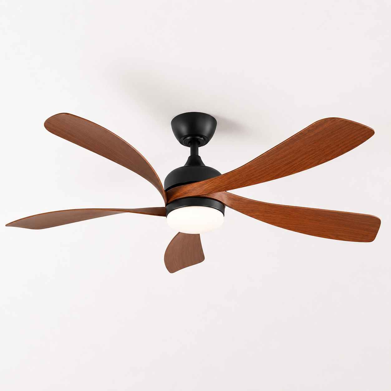 Designer LED Ceiling Fan - 5 Blade Modern Fan with Light
