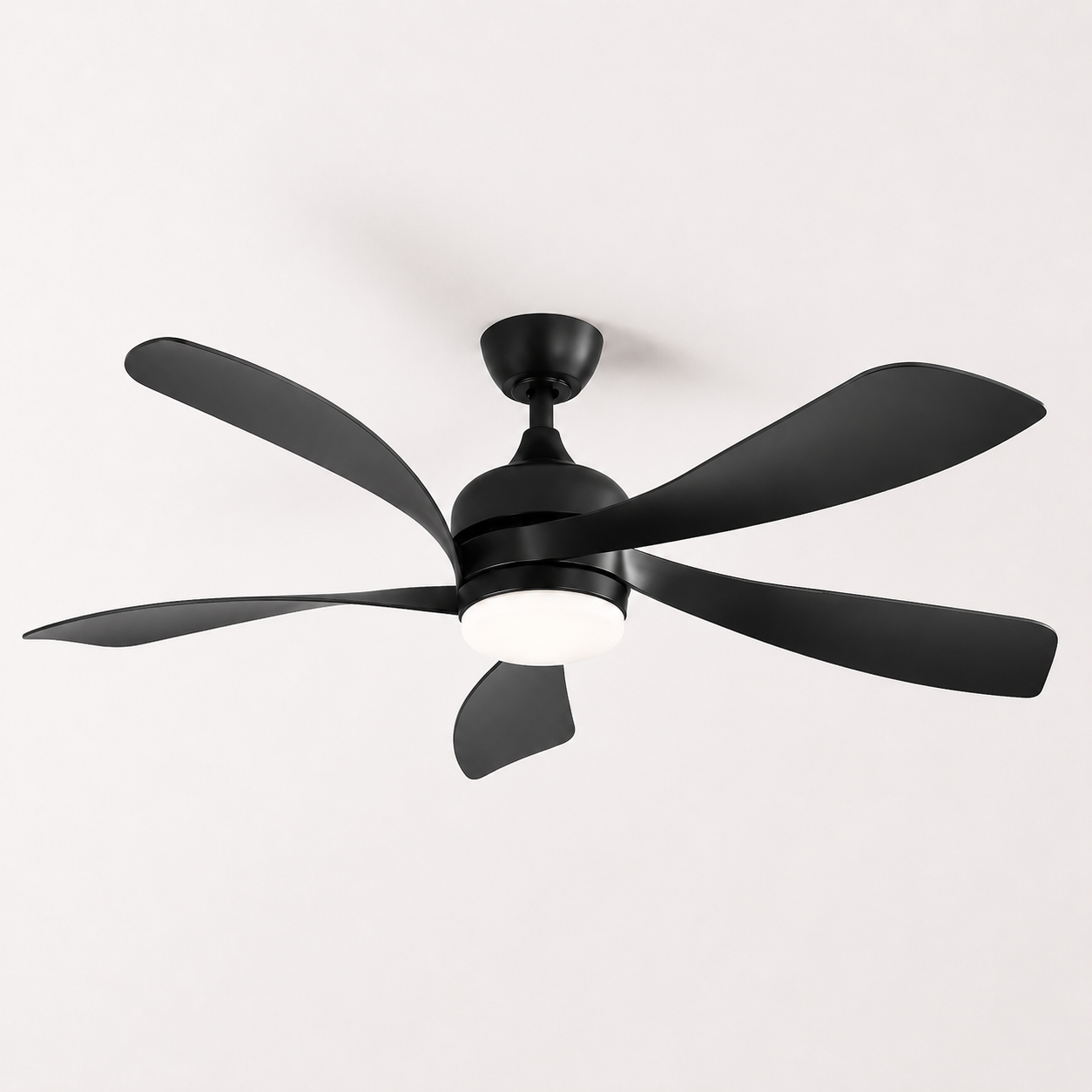 Designer LED Ceiling Fan - 5 Blade Modern Fan with Light