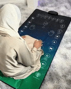 Tapis de prière avec 25 Touches tactiles et Haut-Parleur