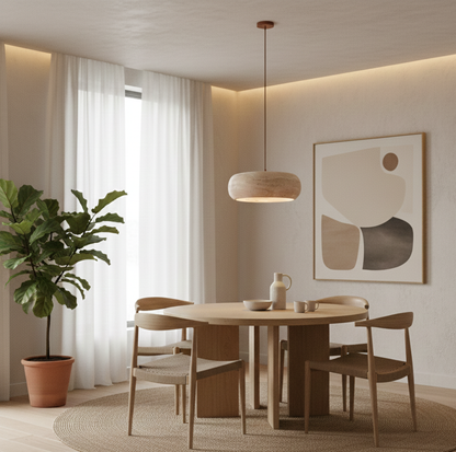 Suspension en Travertin Naturel – Sablora