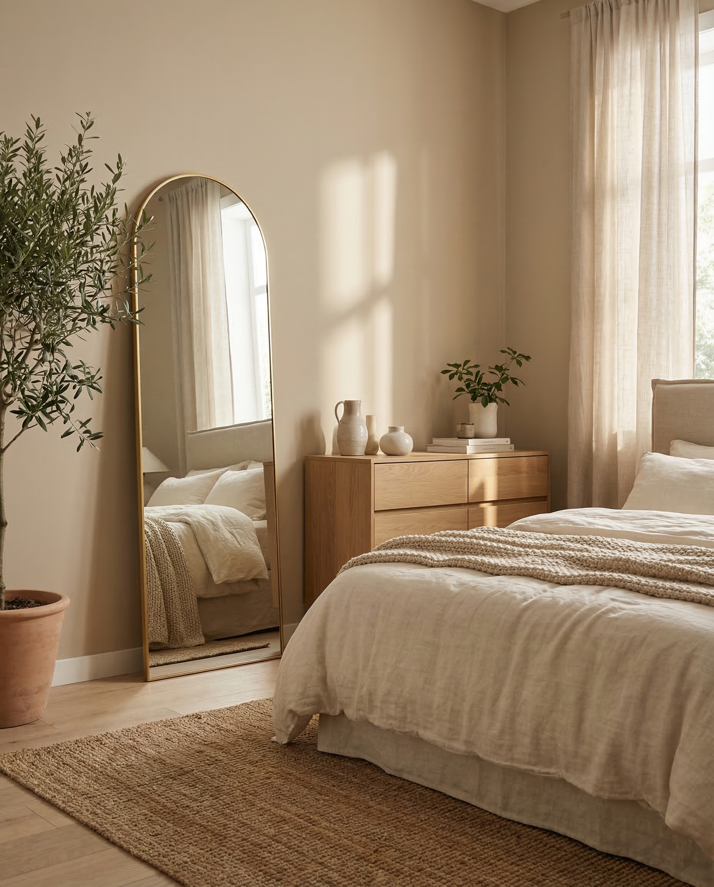 Miroir plein pied arqué – Elvane
