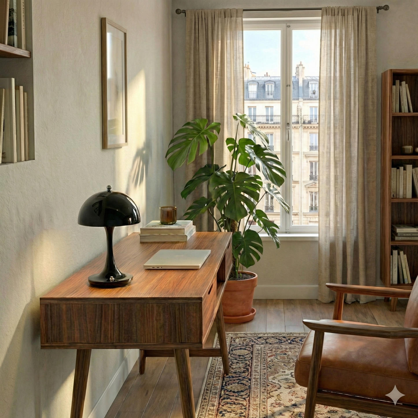 Lampe de Table Champignon Rétro - Lunéa