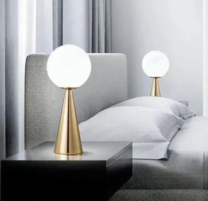 Lampe de Chevet Design Dorée Moderne
