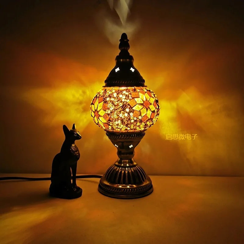 Lampe de chevet mosaique Turc