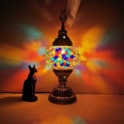 Lampe de chevet mosaique Turc