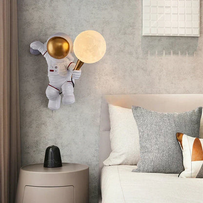 Lampe de Chevet Murale LED Astronaute