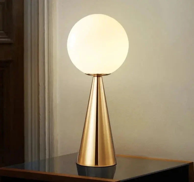 Lampe de Chevet Design Dorée Moderne
