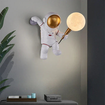 Lampe de Chevet Murale LED Astronaute