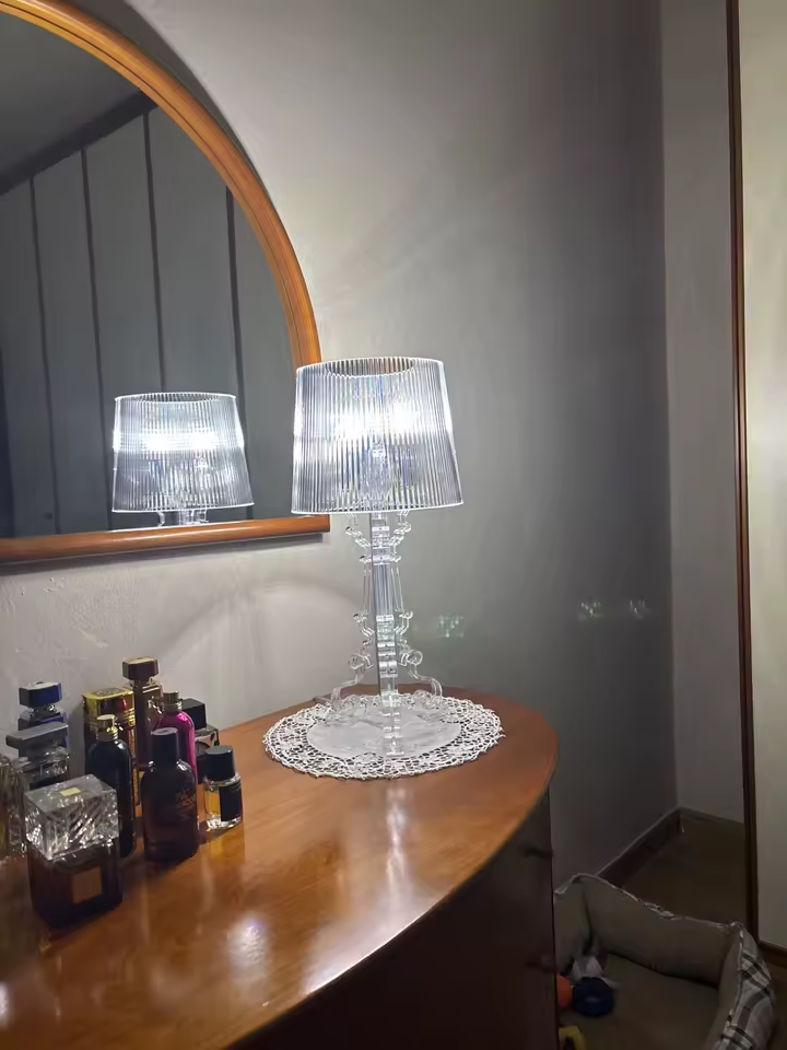 Lampe de chevet Bourgie Cristal Kartell