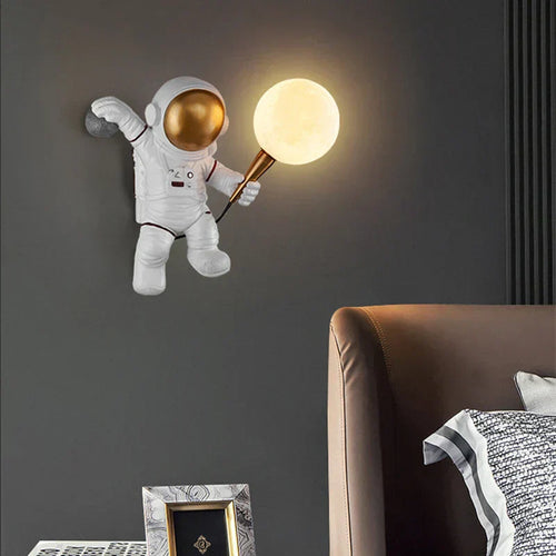 Lampe de Chevet Murale LED Astronaute