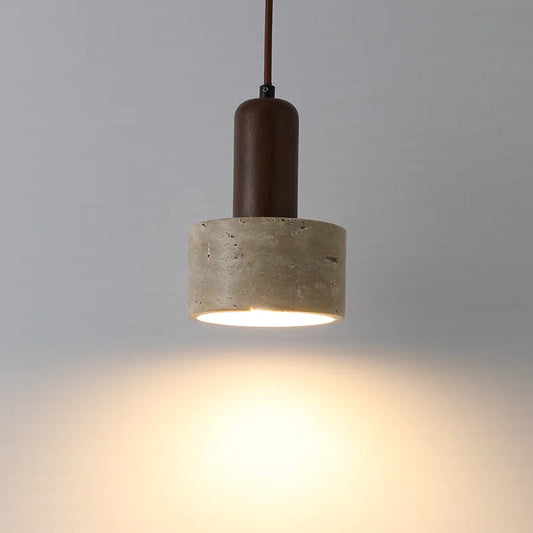 Modern Stone Hanging Bedside Lamp