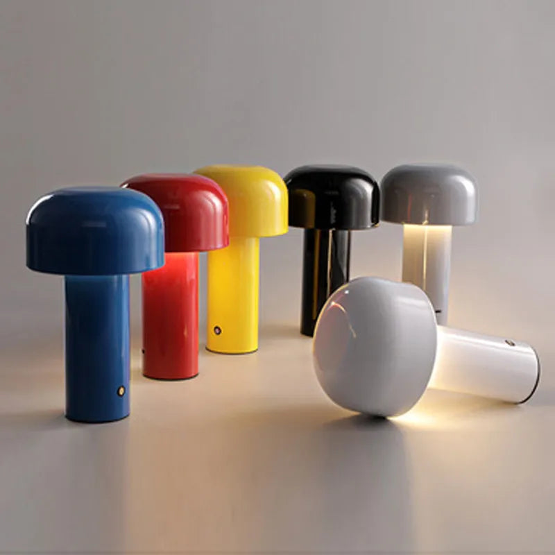 Lampe de chevet Champignon Coloré
