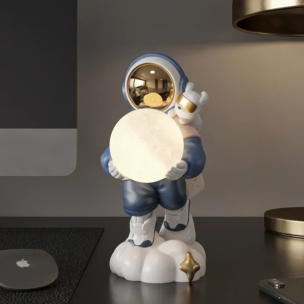 Lampe de chevet LED Astronaute design