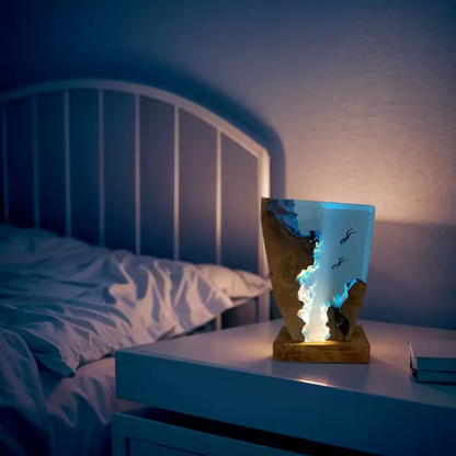 Lampe de chevet en Résine