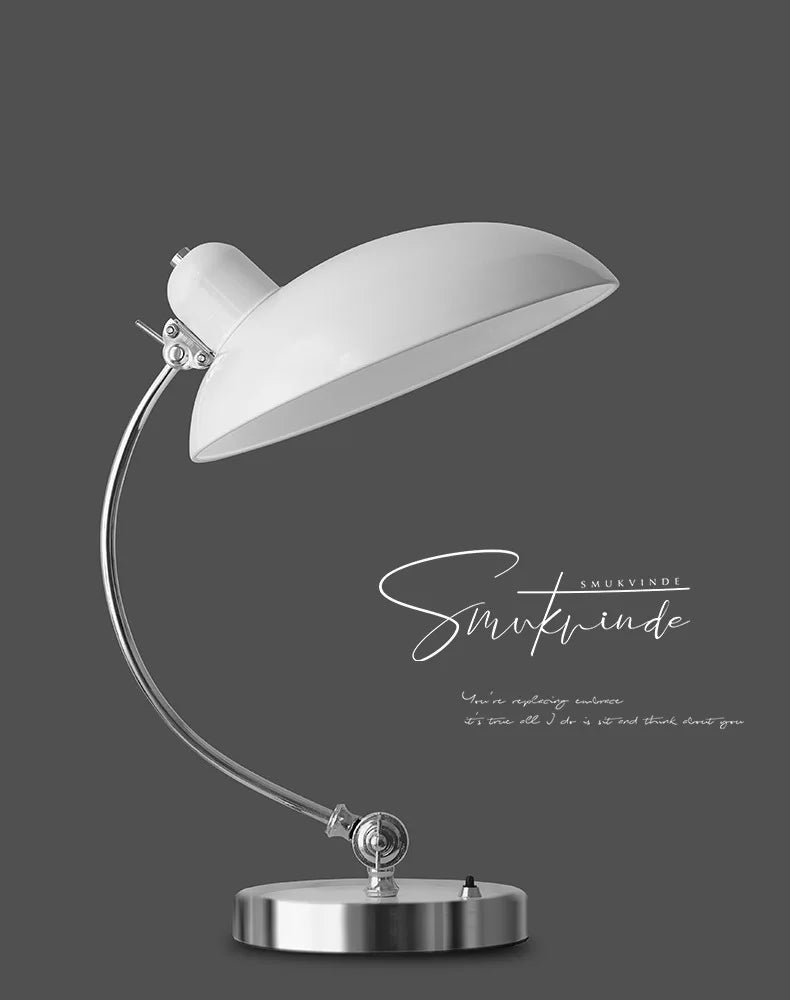 Nordic Bauhaus Adjustable Table Lamp Bedroom Study Lamps Light Luxury Desktop Eye Protection Learning Light Simple Bedside Lamp