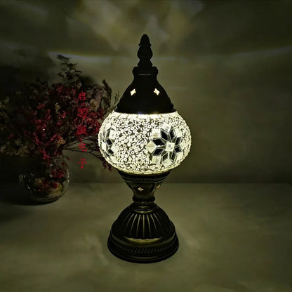 Lampe de chevet mosaique Turc