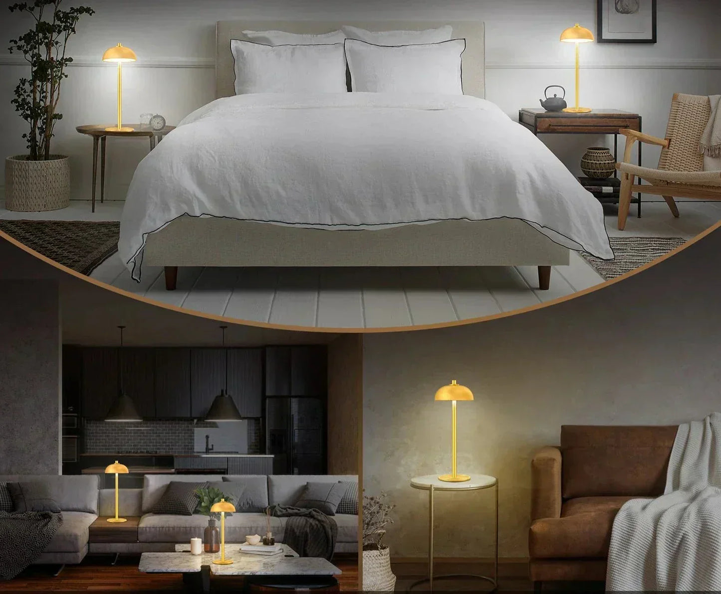 Lampe de chevet Design créative sans fil