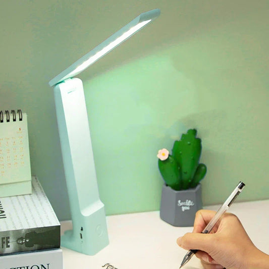 Foldable bedside lamp