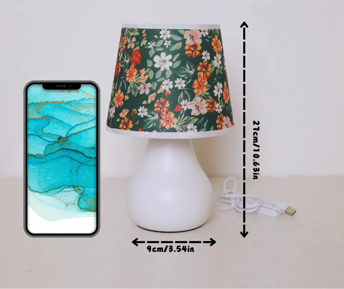 Lampe de Chevet Bohème Fleurie – Florale Florence