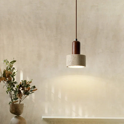 Lampe de Chevet Suspendue en Pierre Moderne