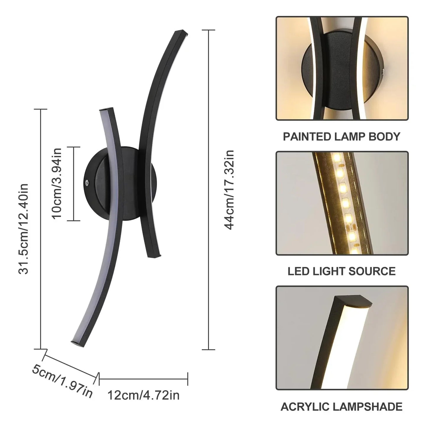 Applique Murale LED Design