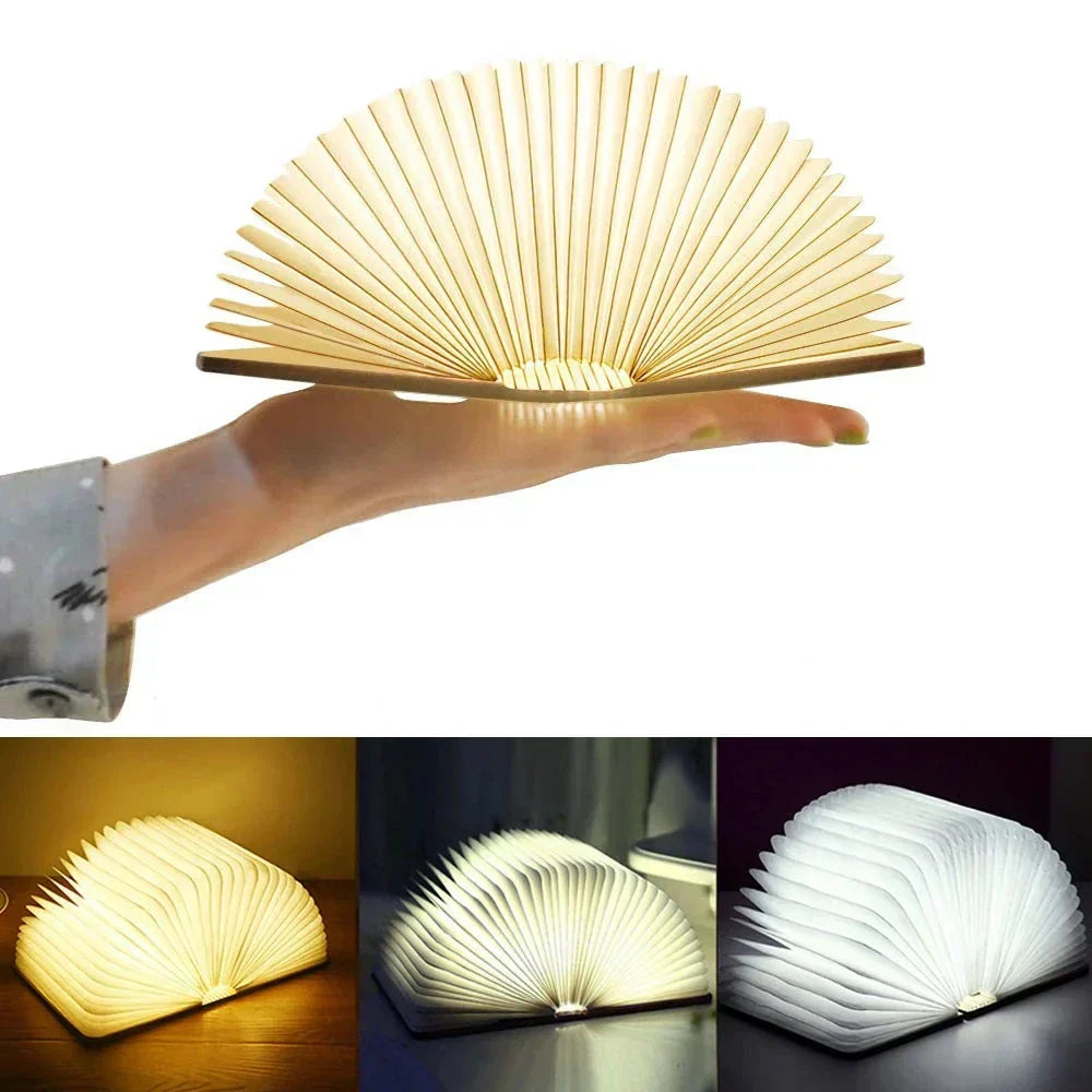 Lampe de Chevet Original Livre Lumineux