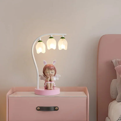 lampe de chevet Design pierre de verre