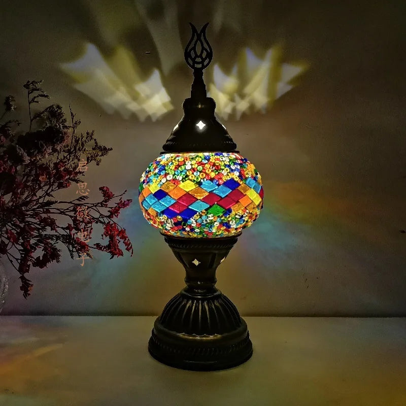 Lampe de chevet mosaique Turc