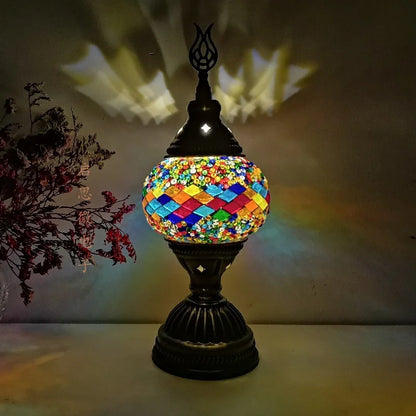 Lampe de chevet mosaique Turc