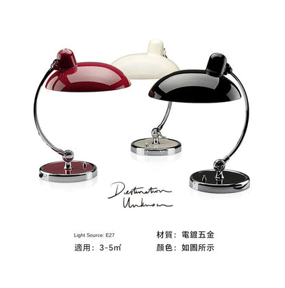 Nordic Bauhaus Adjustable Table Lamp Bedroom Study Lamps Light Luxury Desktop Eye Protection Learning Light Simple Bedside Lamp