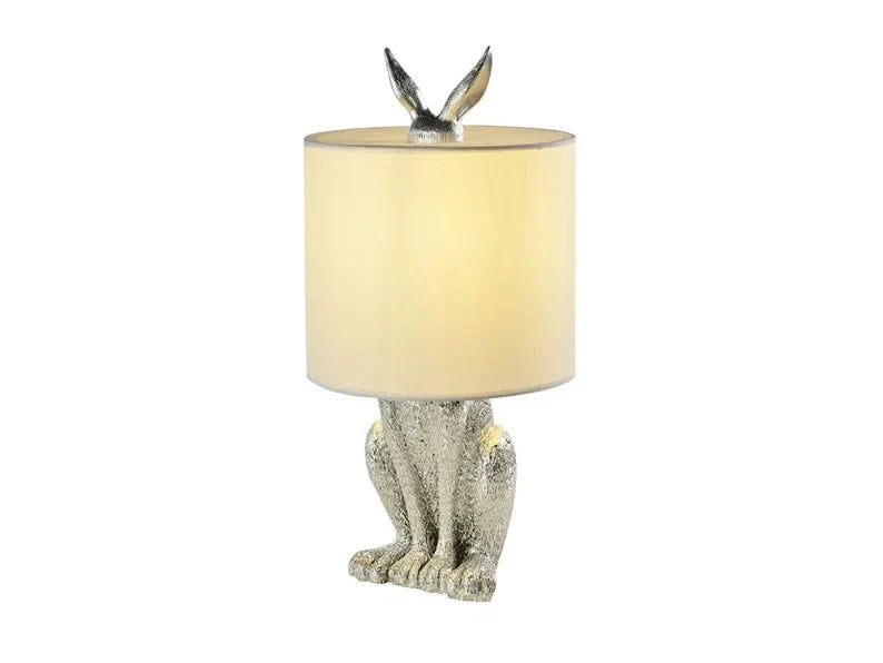 Lampe de chevet design Lapin Dorée