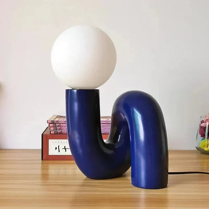 Lampe de chevet design Néoténique Résine