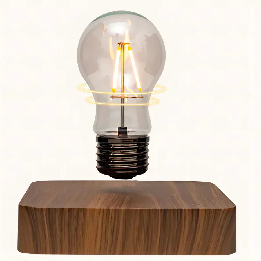 Lampe de chevet magnétique créative en verre flottant